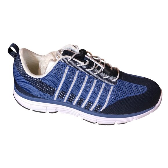 Apex Breeze Womens 11 A7100W Blue Mesh Athletic Walking Shoes Extra Wide - Picture 3 of 11